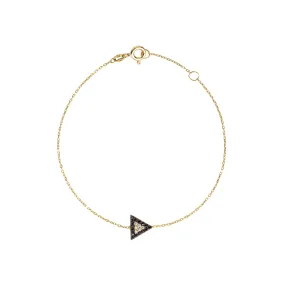 18K Gold Minimalistic Triangle Bracelet - Garo Boyadjian