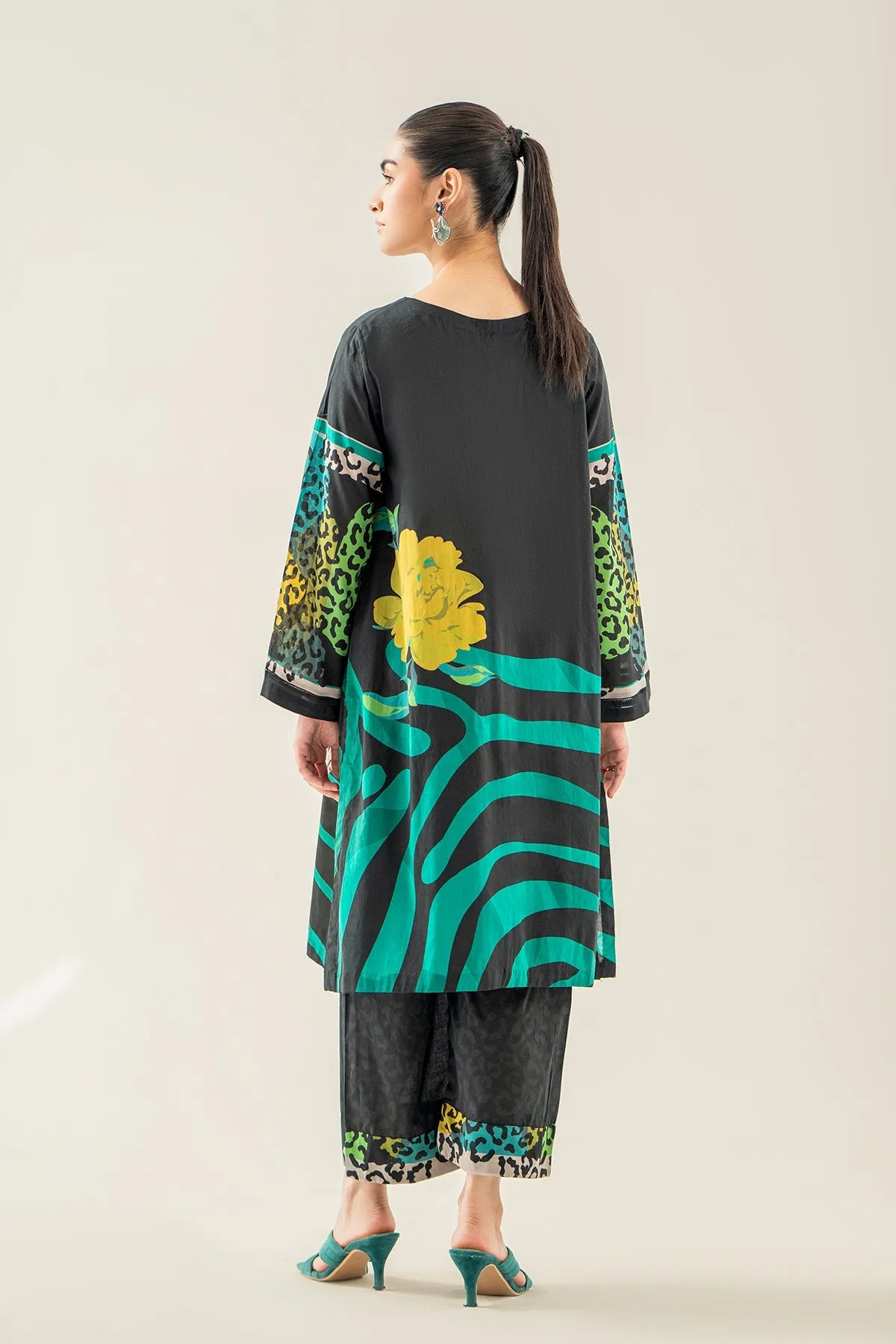 2-Pc Lawn Printed Shirt With Straight Printed Trouser CPM23-22