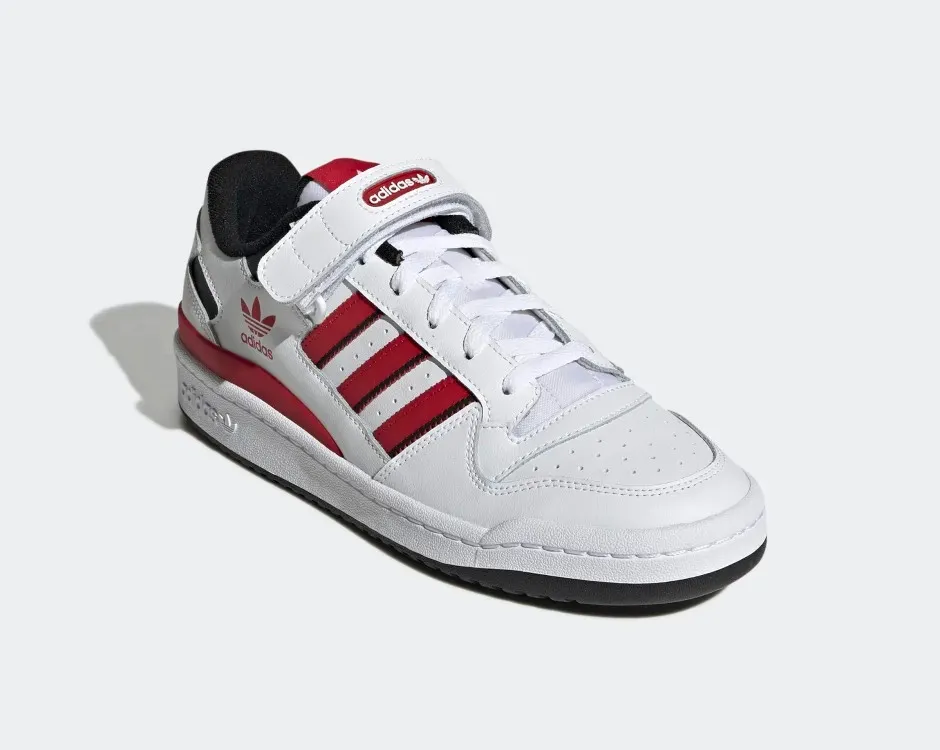 Adidas Originals Forum 84 Low Bulls Team Power Red Core Black GZ1838