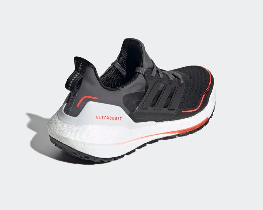 Adidas Ultraboost 21 C.RDY Grey Five Core Black Solar Red GV7122