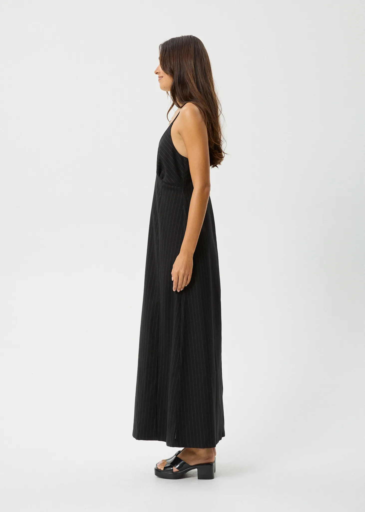 AFENDS Womens Business - Maxi Dress - Black