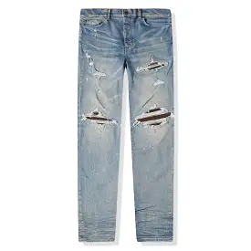 Amiri MX1 Ultra Suede Clay Indigo Jeans