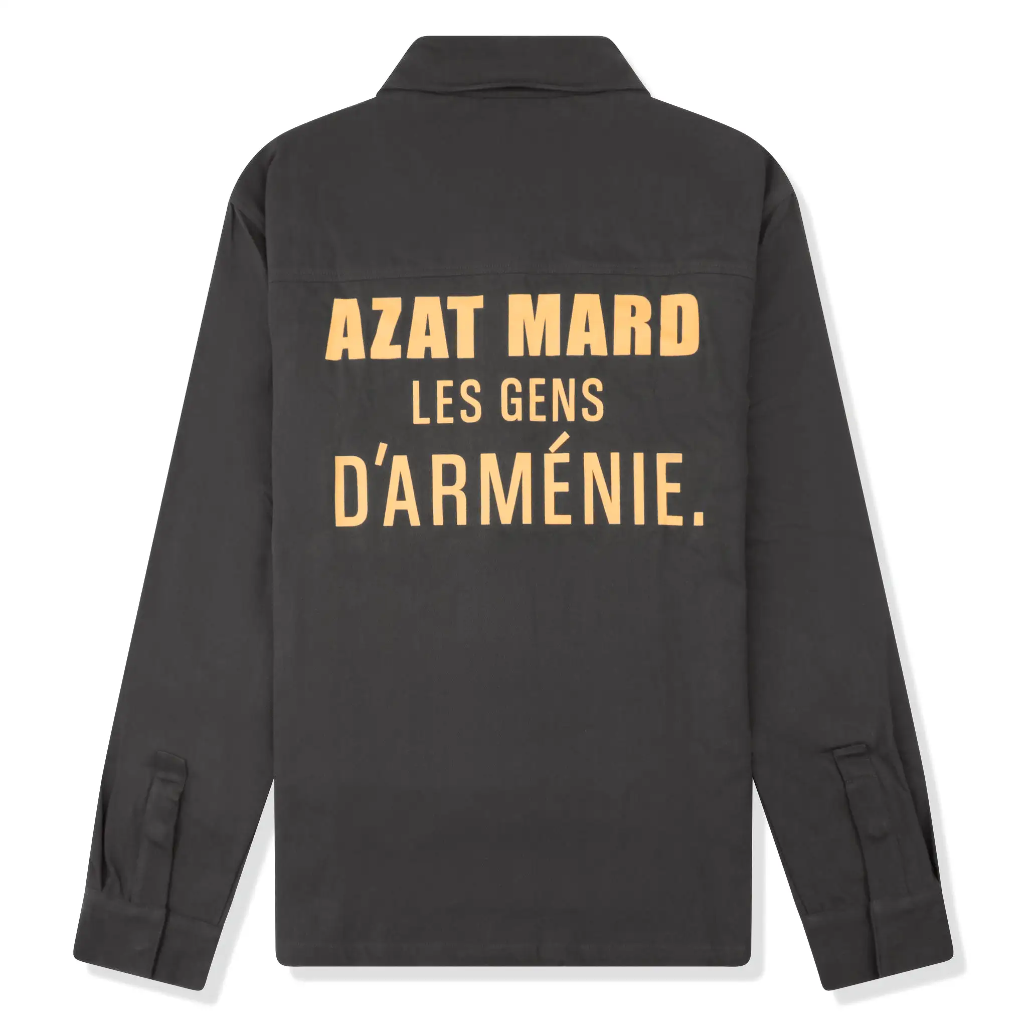 Azat Mard Les Gens Twill Shirt Charcoal