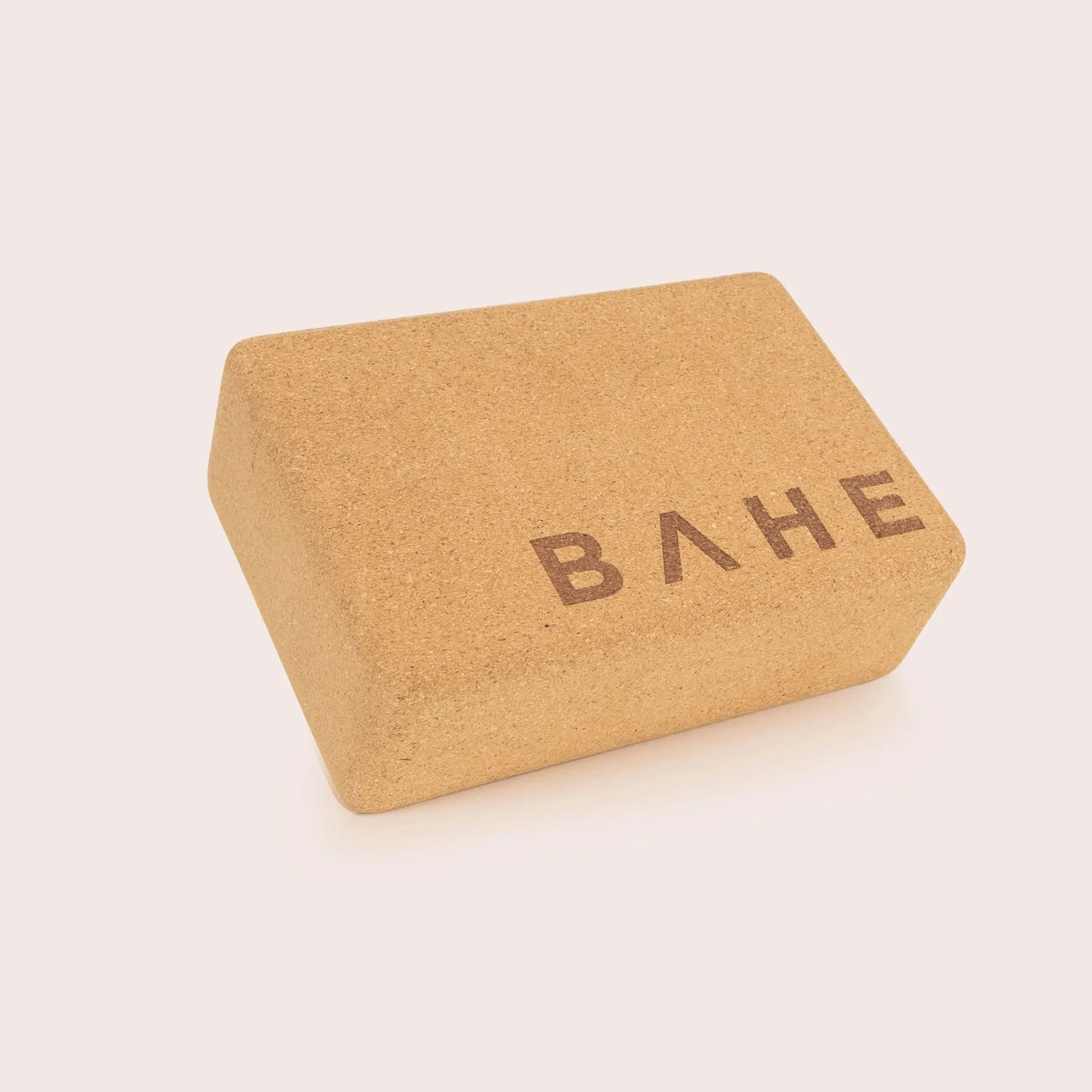 BAHE Cork Yoga Block 14.5x22.5x7.6cm - Cork