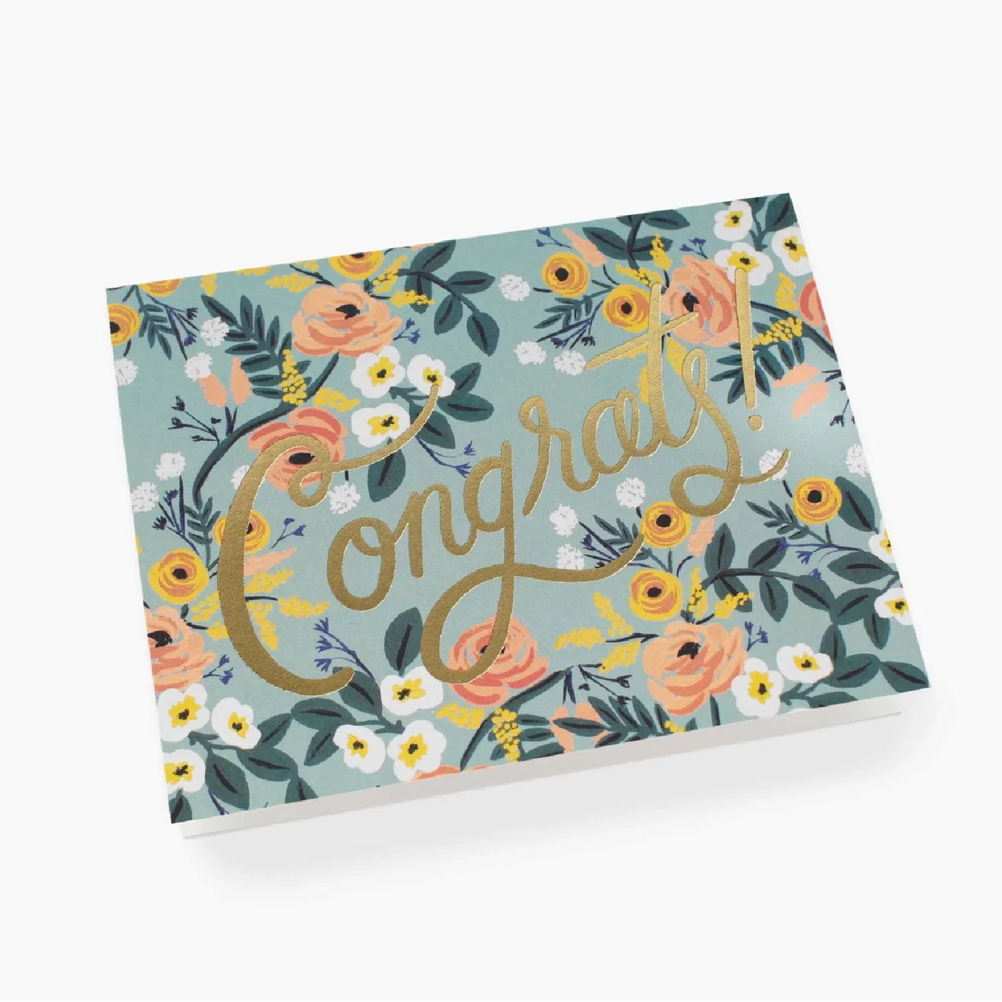 Blue Meadow Congrats Card