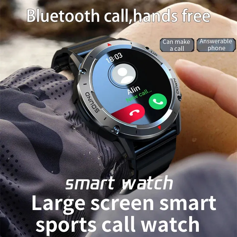 Bluetooth Call IP68 Waterproof Fitness Modes Custom Dial Sports Smartwatch