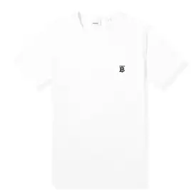 Burberry Parker TB Chest Logo White T Shirt