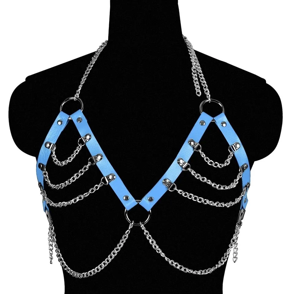 Cali Harness Top in Blue