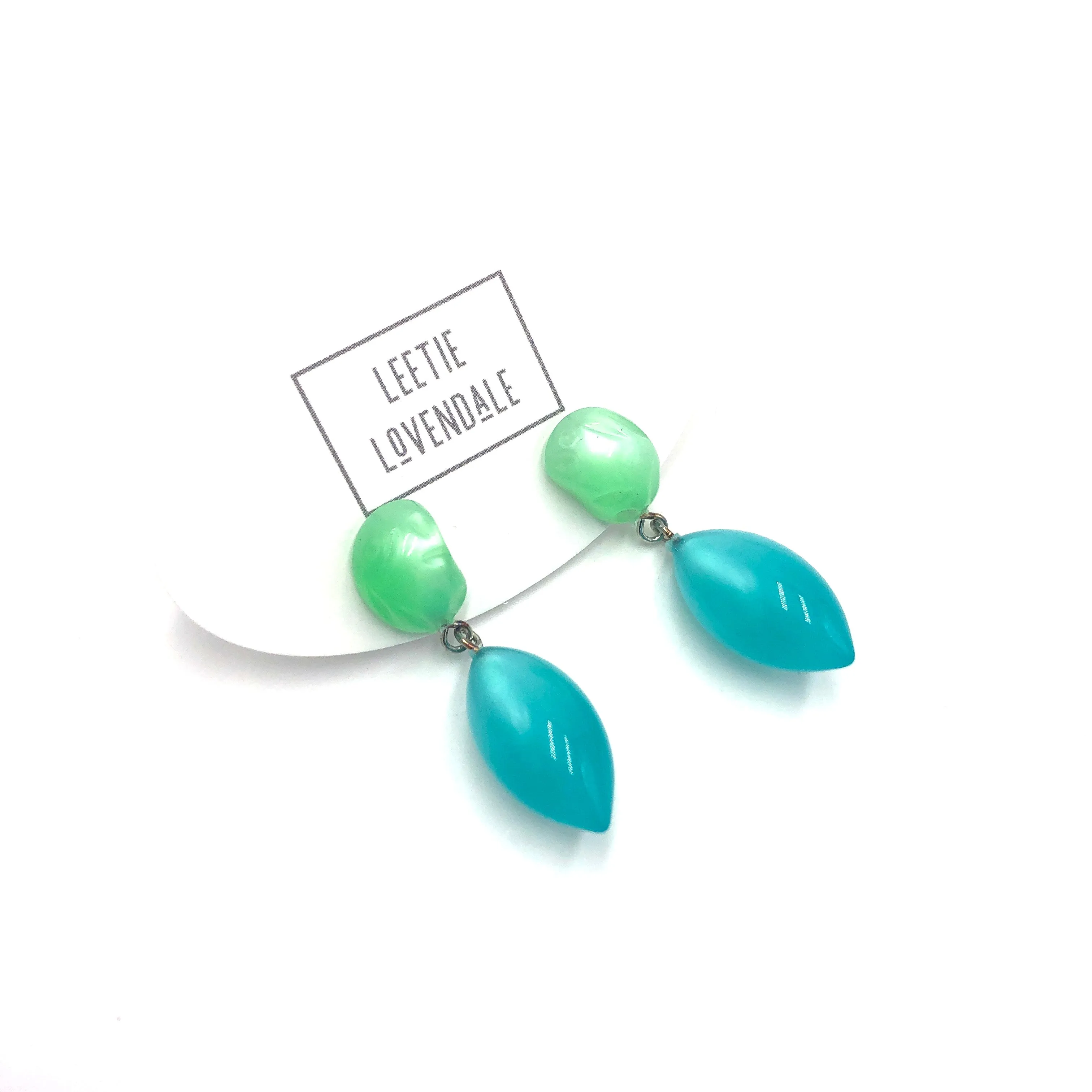 Candy Jar  Moonglow Statement Earrings