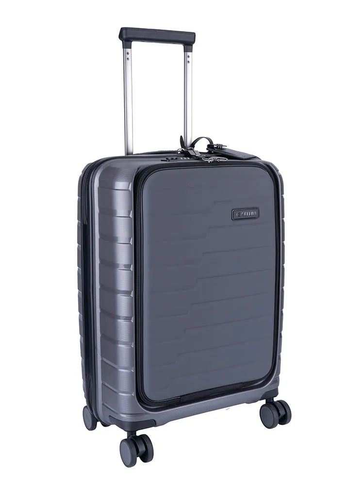 Cellini Microlite Business Soft Front Carry On Grey