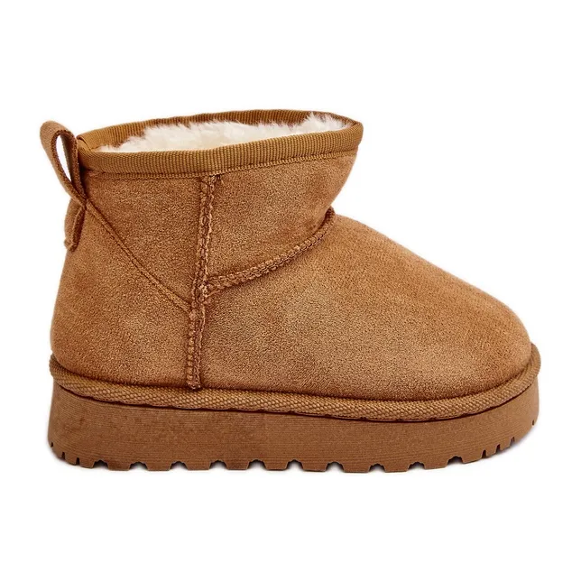 Children's Camel Nallita Insulated Snow Boots brown