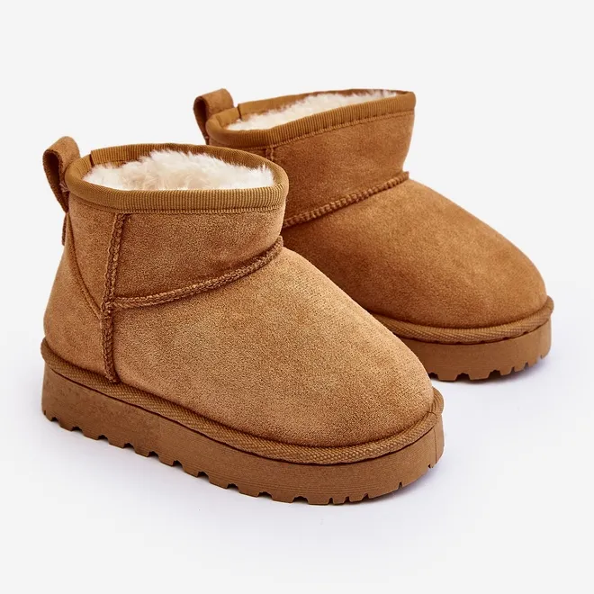 Children's Camel Nallita Insulated Snow Boots brown