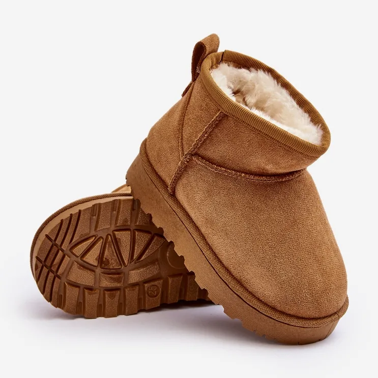 Children's Camel Nallita Insulated Snow Boots brown