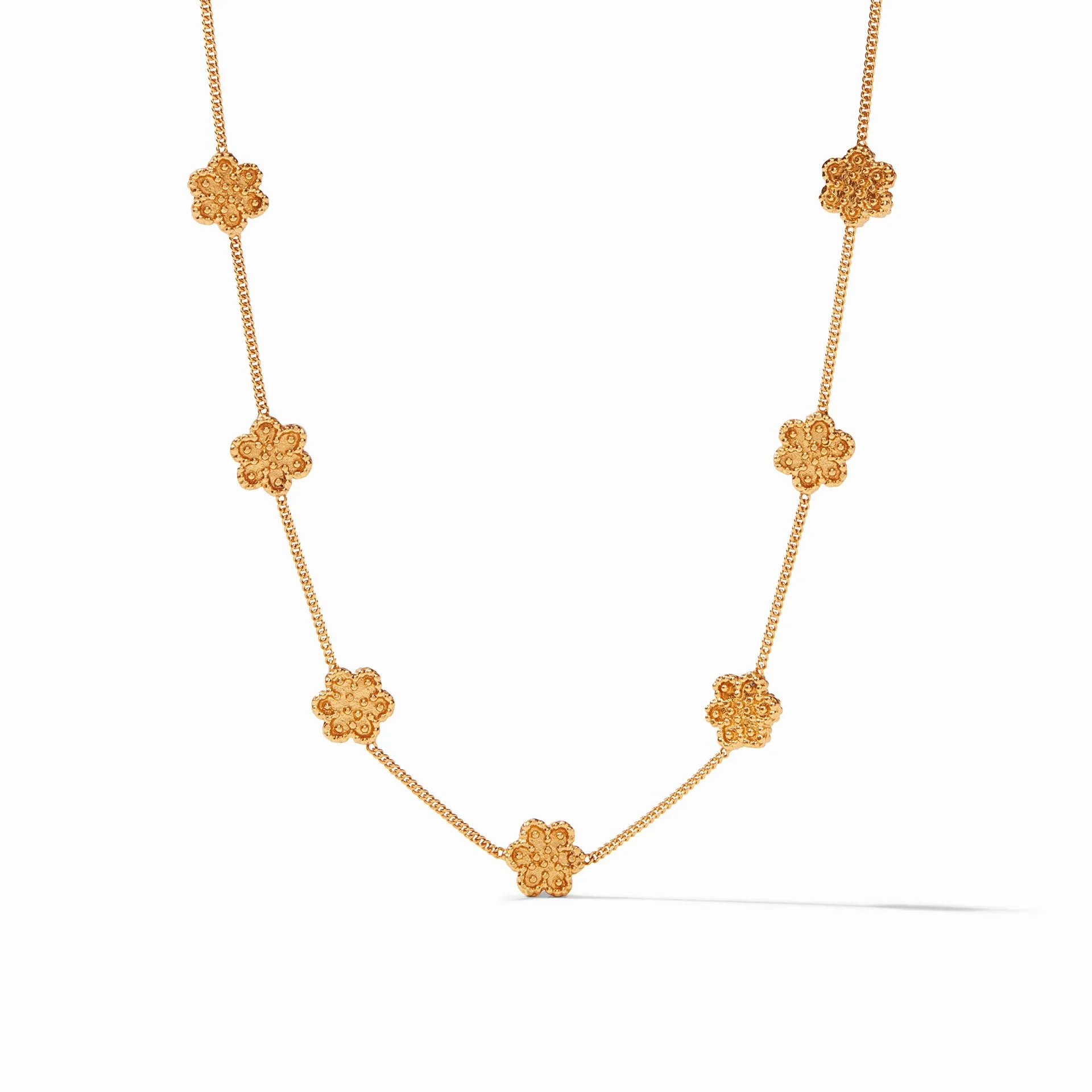 Colette Delicate Station Necklace Gold by Julie Vos