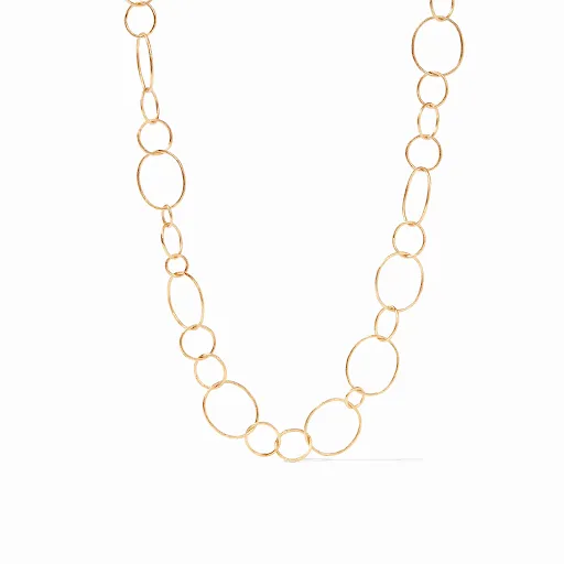 Colette Textured Gold Necklace by Julie Vos