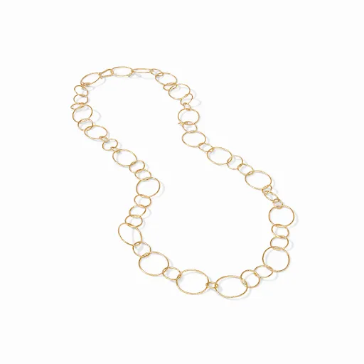 Colette Textured Gold Necklace by Julie Vos