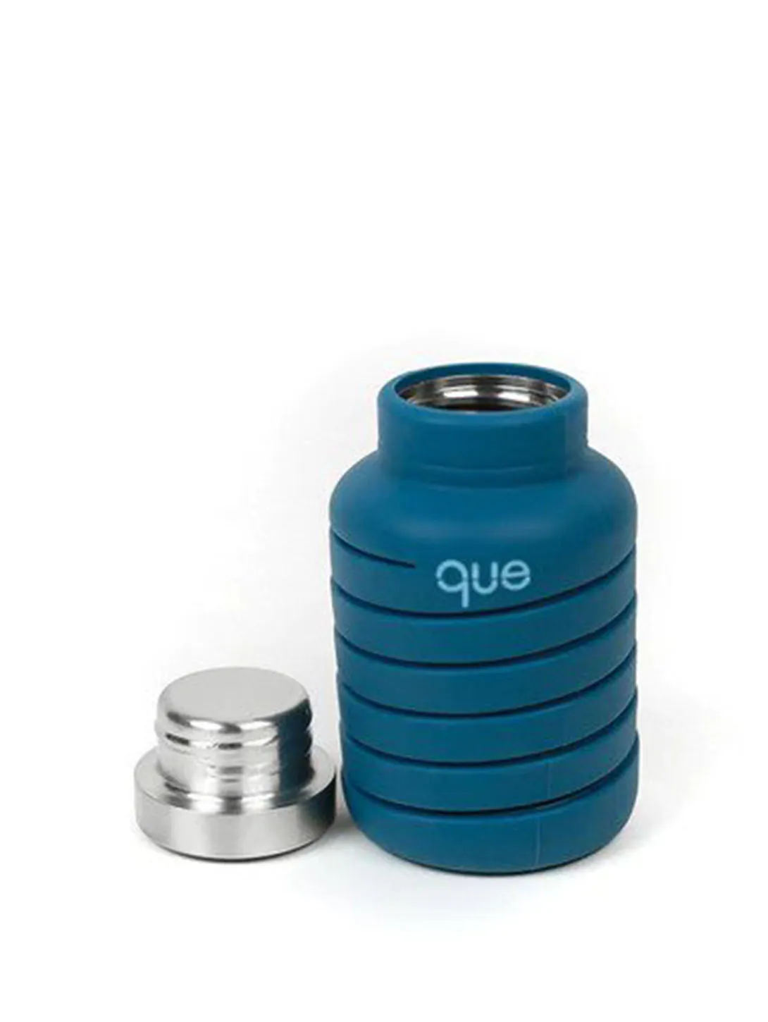 Collapsible Bottle 20 Oz - Steel Blue