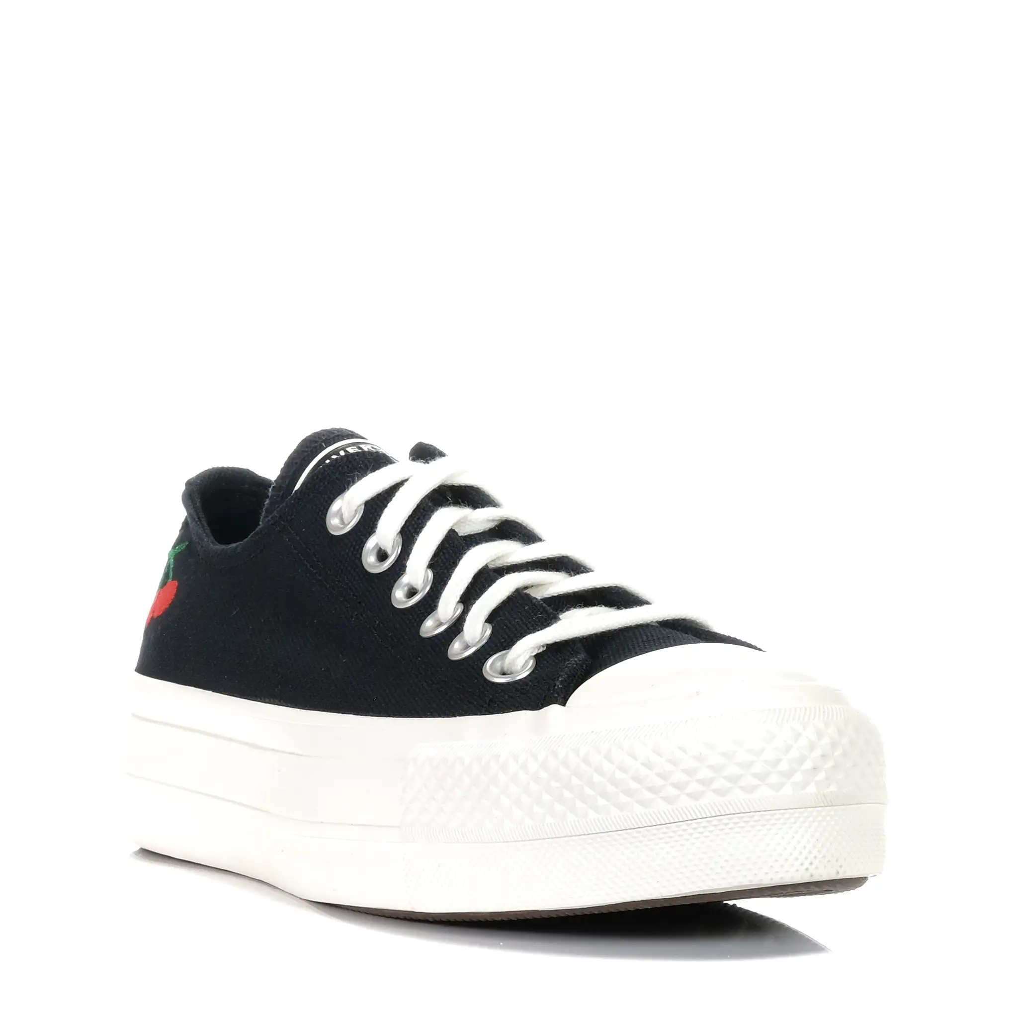 Converse Chuck Taylor Lift Cherry On Low Black