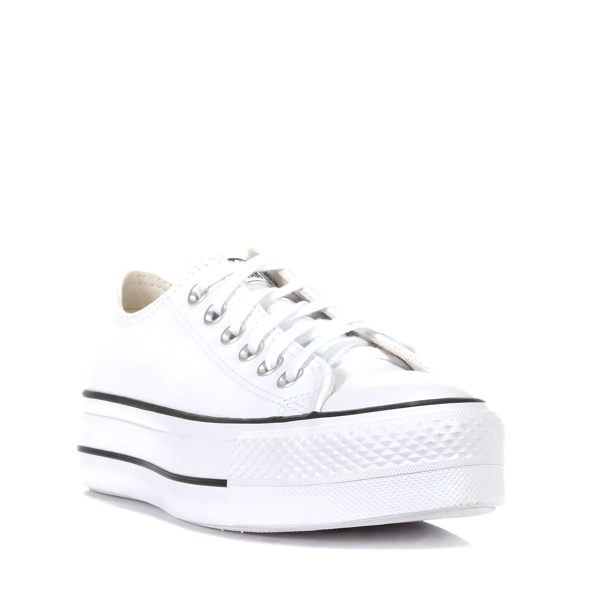 Converse CT All Star Lift Leather Low White