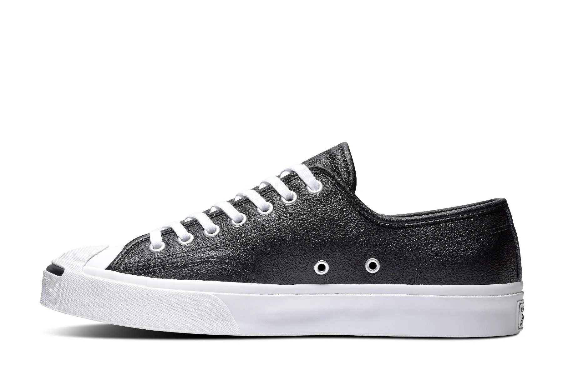 Converse Jack Purcell Low Top Black Leather