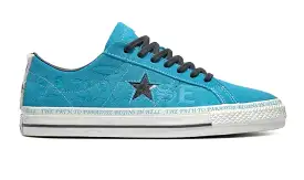 Converse Pablo 'Paradise' One Star Pro Ox / Rapid teal / Black / Egret