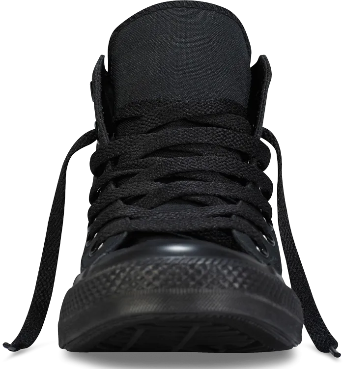 Converse Youth Chuck Taylor All Star Hi Top Black Monochrome