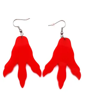 Dino Print Earrings