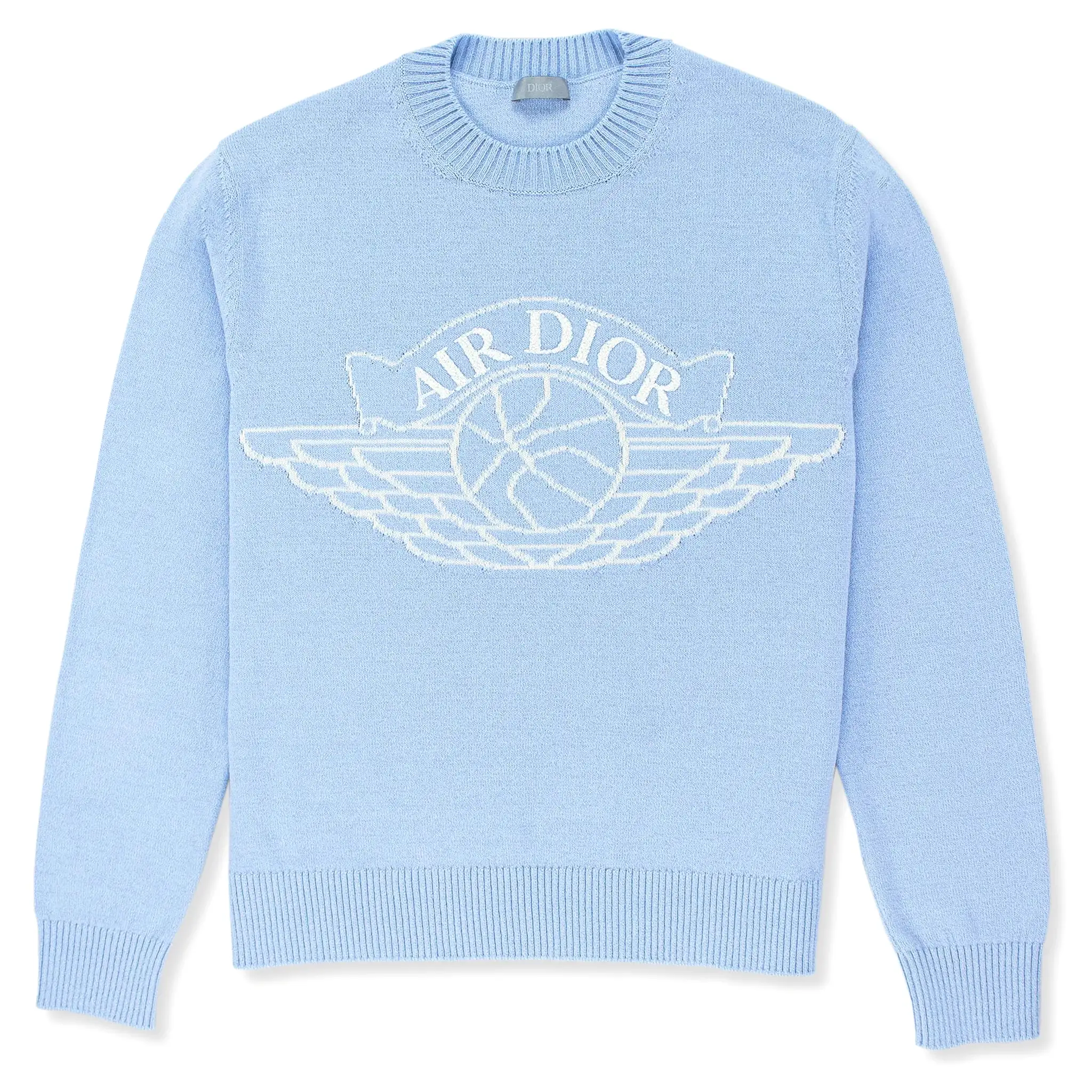 Dior x Jordan Wings Sky Blue Knit