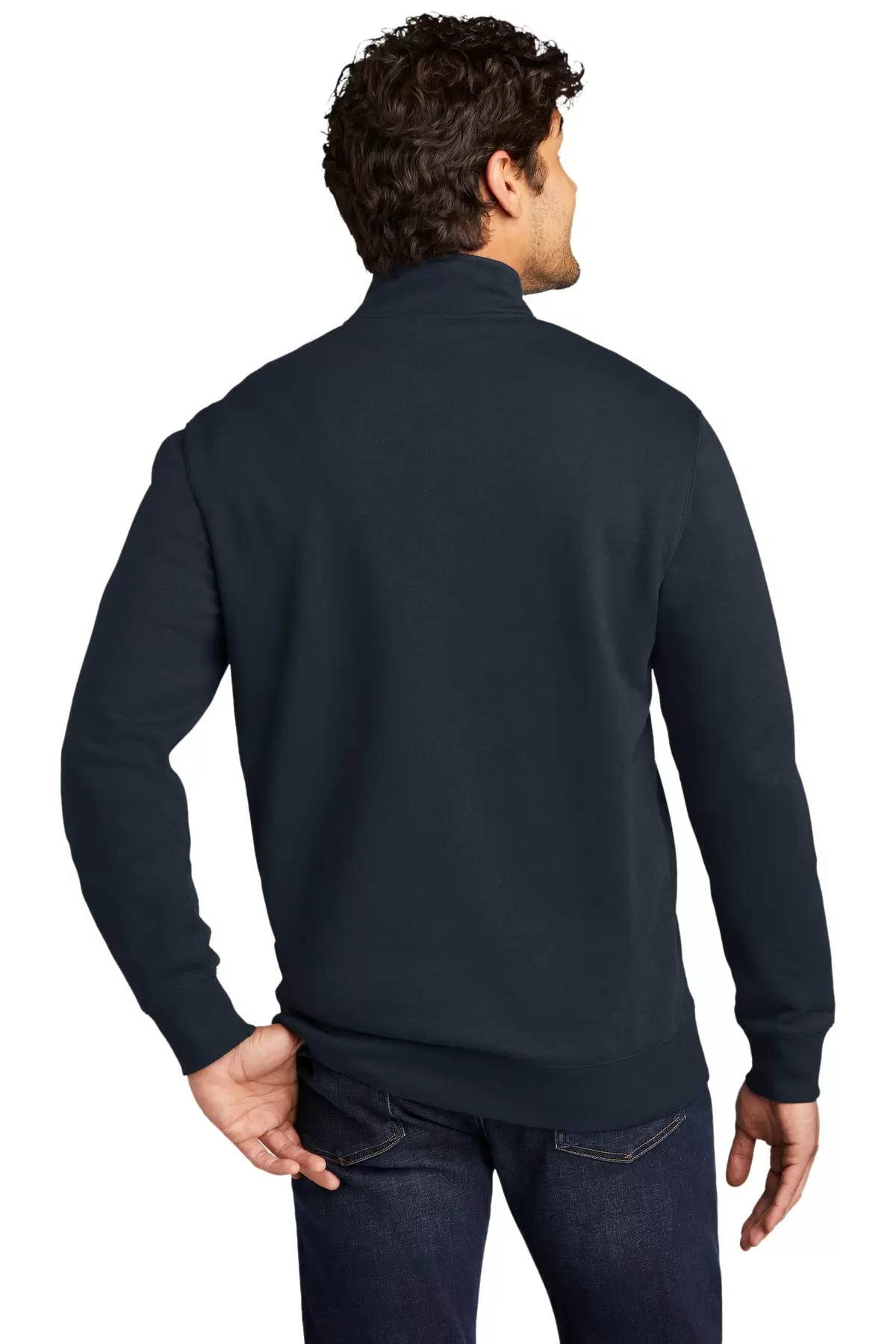 District Clothing DT6106 District   V.I.T.  Fleece 1/4-Zip SKU: DT6106