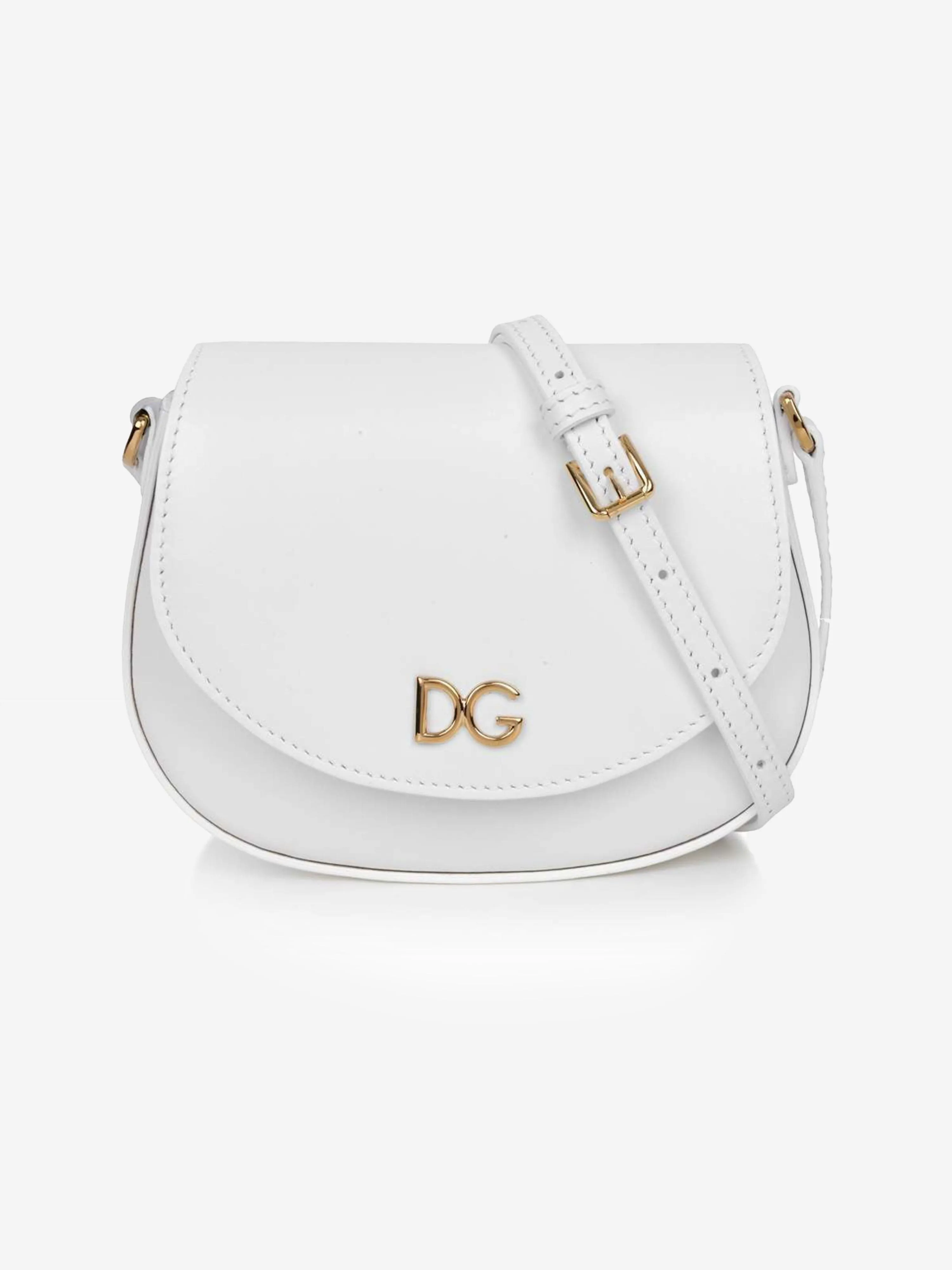 Dolce & Gabbana Kids - Dolce & Gabbana Girls Leather Shoulder Bag | Childsplay Clothing