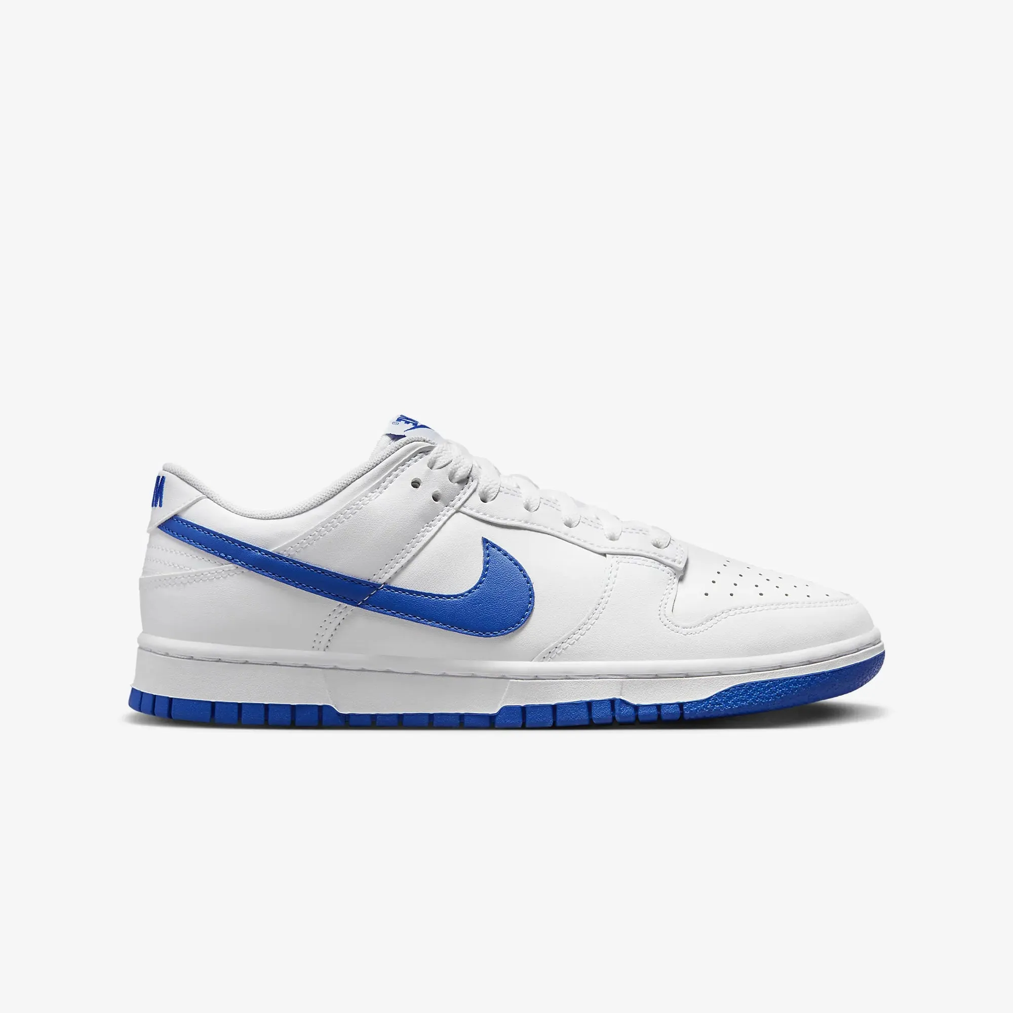 DUNK LOW RETRO 'WHITE/HYPER ROYAL'