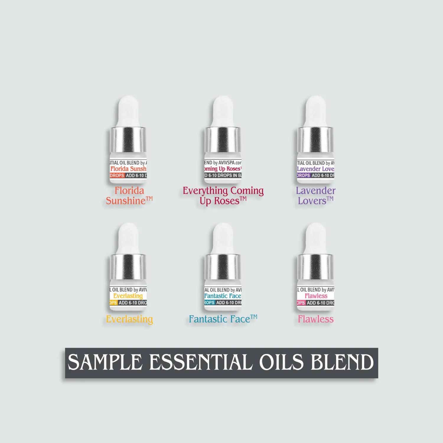 ESSENTIAL OIL CYCLYING (EOC) SAMPLE KIT 2ml EO ESSENTIAL OILS BLEND