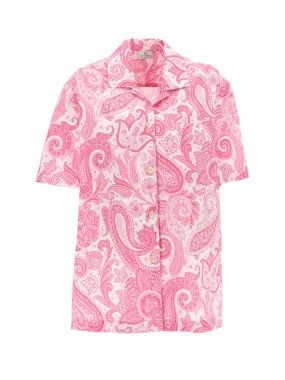 Etro Printed Short-Sleeved Shirt