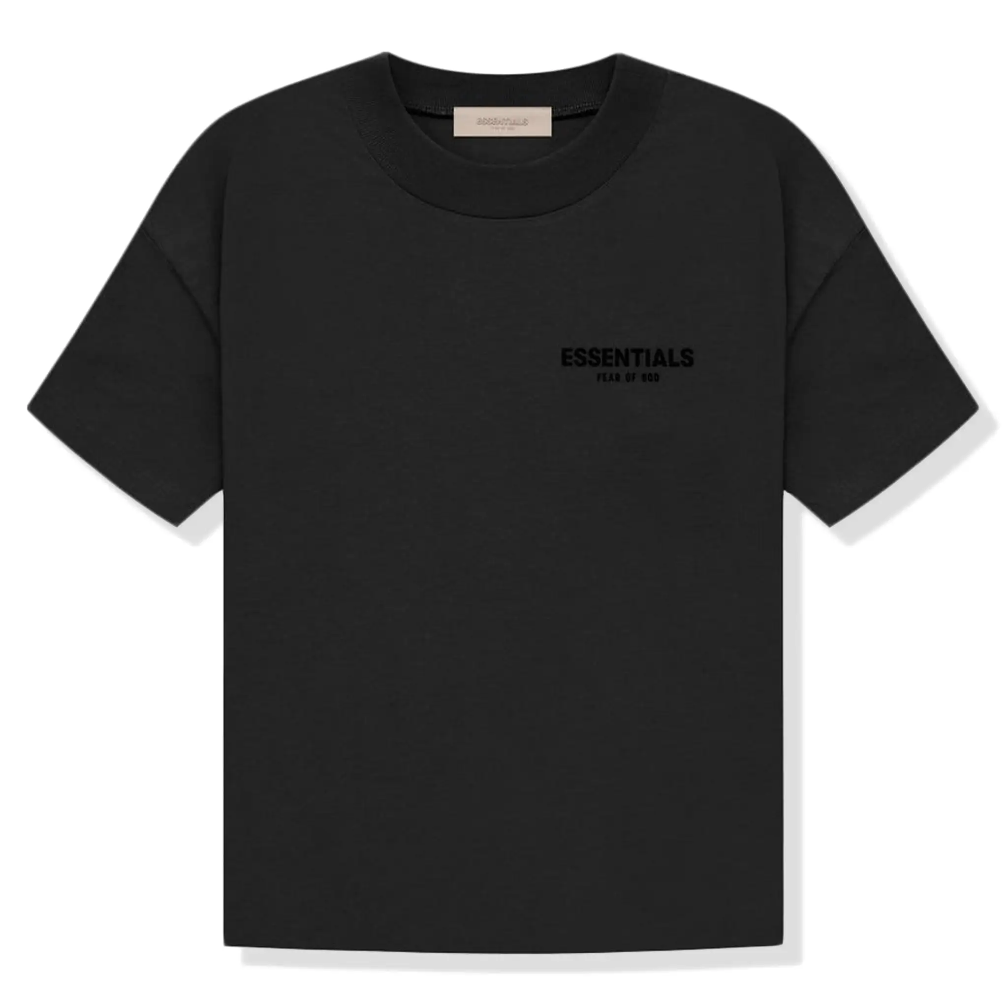 Fear Of God Essentials Black T Shirt (SS22)