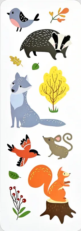 Forest Friends Sticker Set