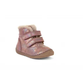 Froddo Pink Shine G2110130-16 (Flexible, with fur) shoes