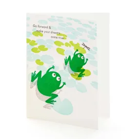 Frogs, Go Forward Card