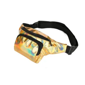 Gold Holographic Bumbag