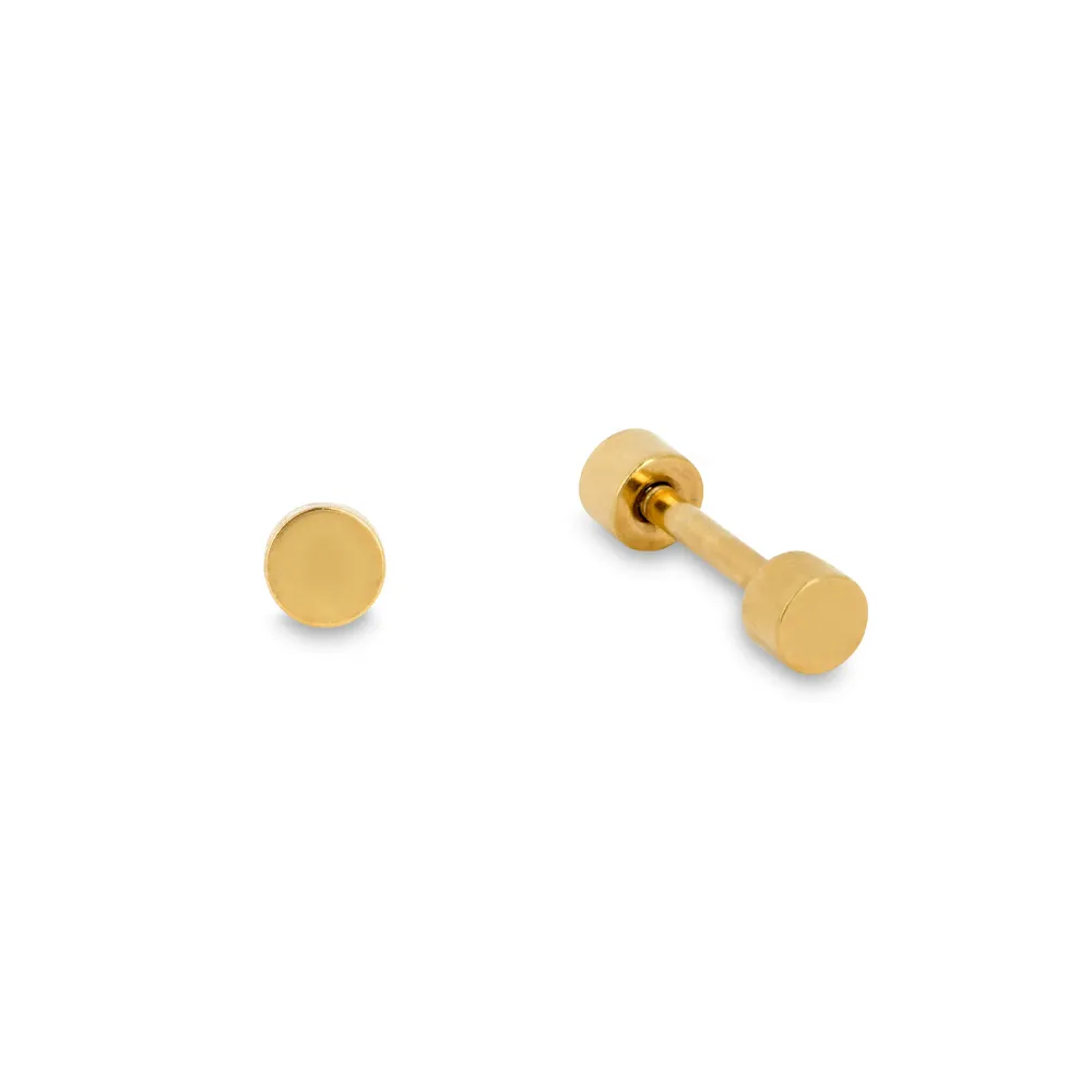 Gold Stud Earrings