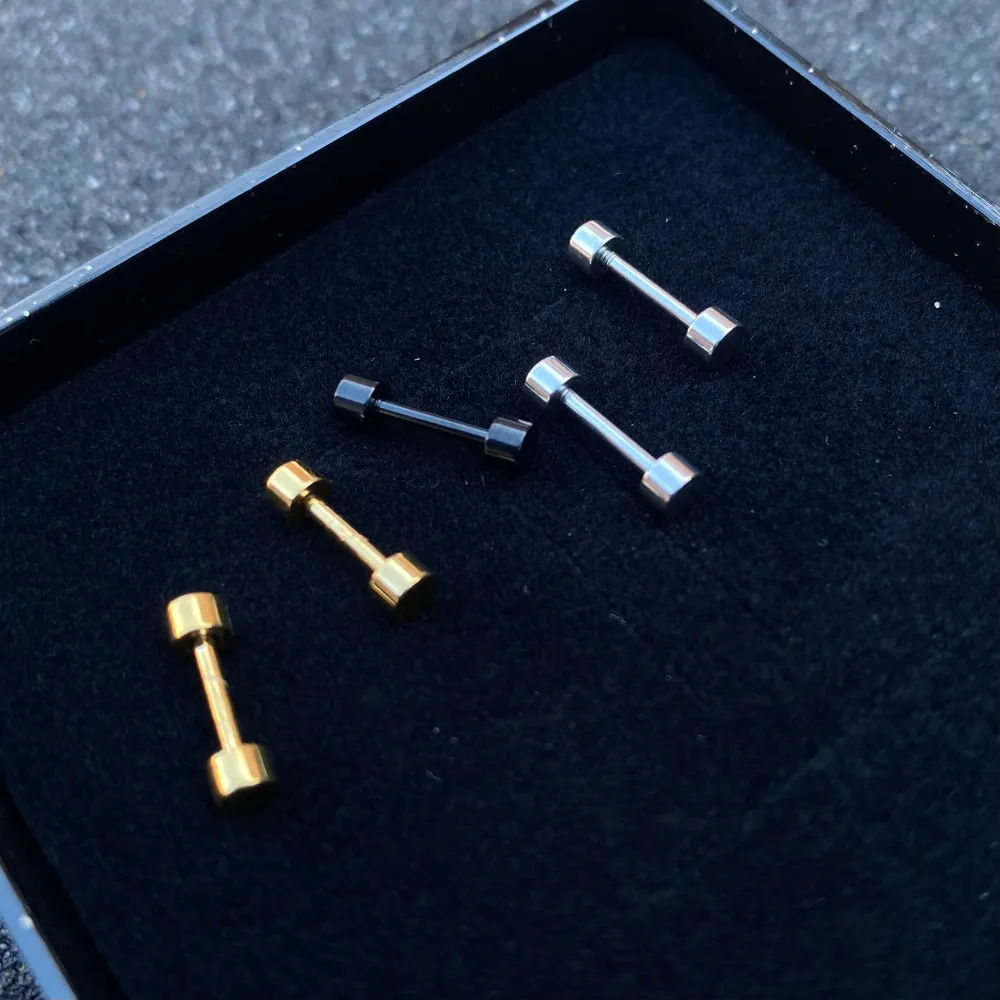 Gold Stud Earrings