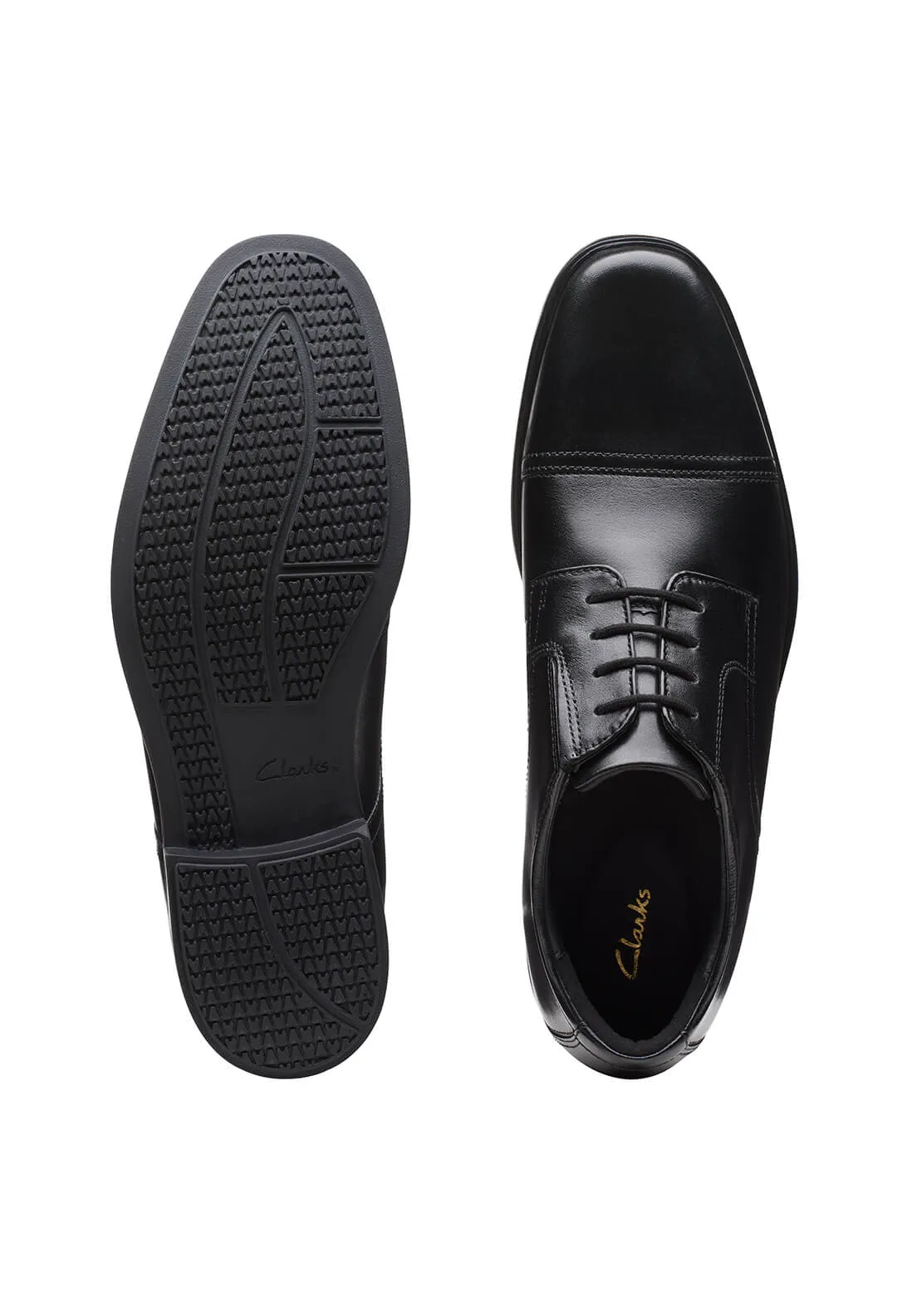 Howard Cap Formal Shoe - Black