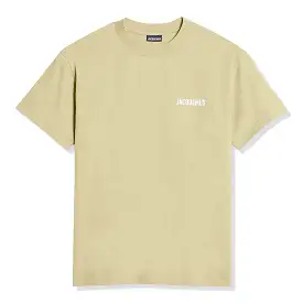 Jacquemus Logo T Shirt Light Khaki