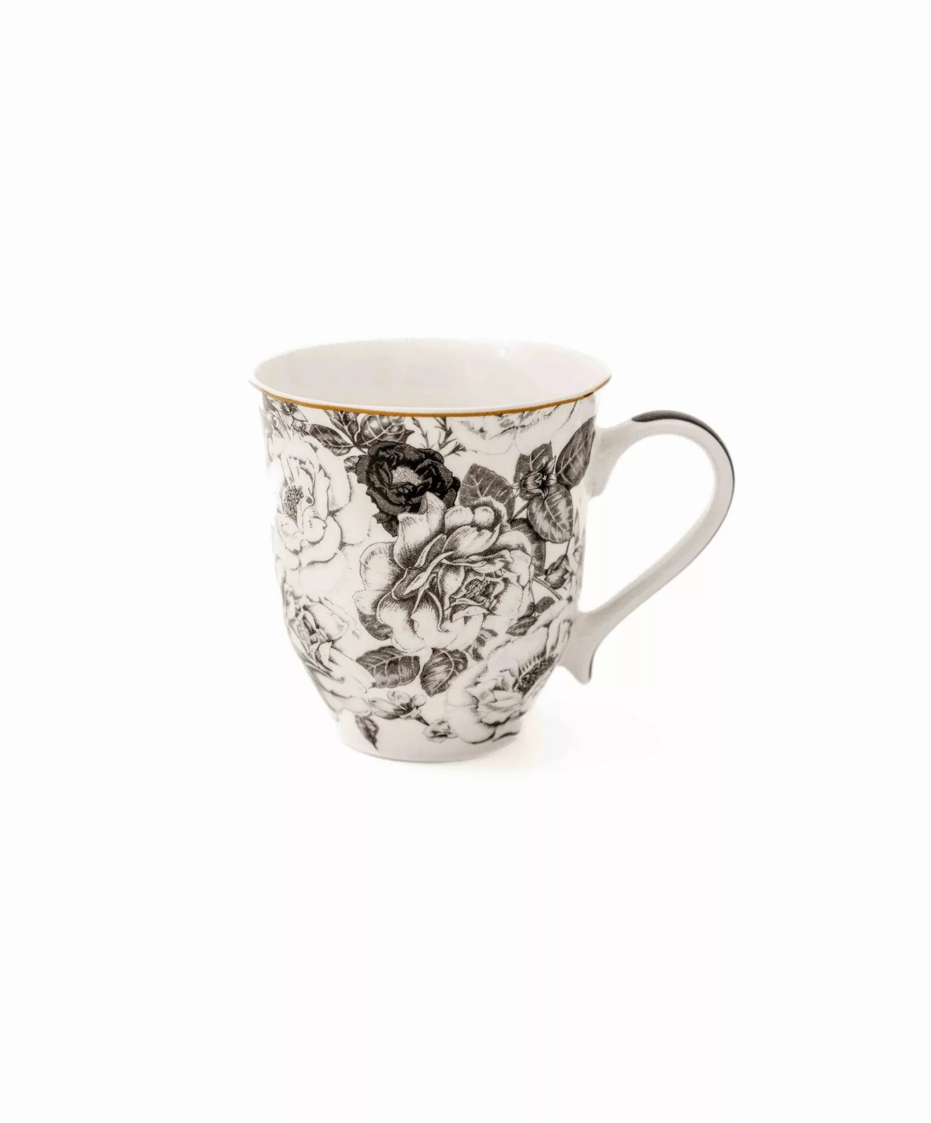 Jenna Clifford -7235 Black Rose Mug