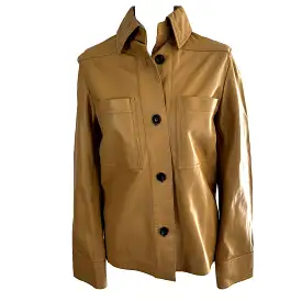 Joseph 995 Camel Leather Coen Nappa Jacket XXS/XS