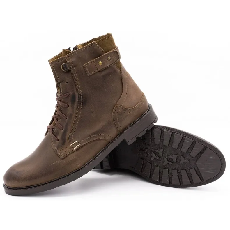 KOMODO 856 brown snow boots