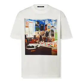 Louis Vuitton LV Teen Bedroom White T Shirt