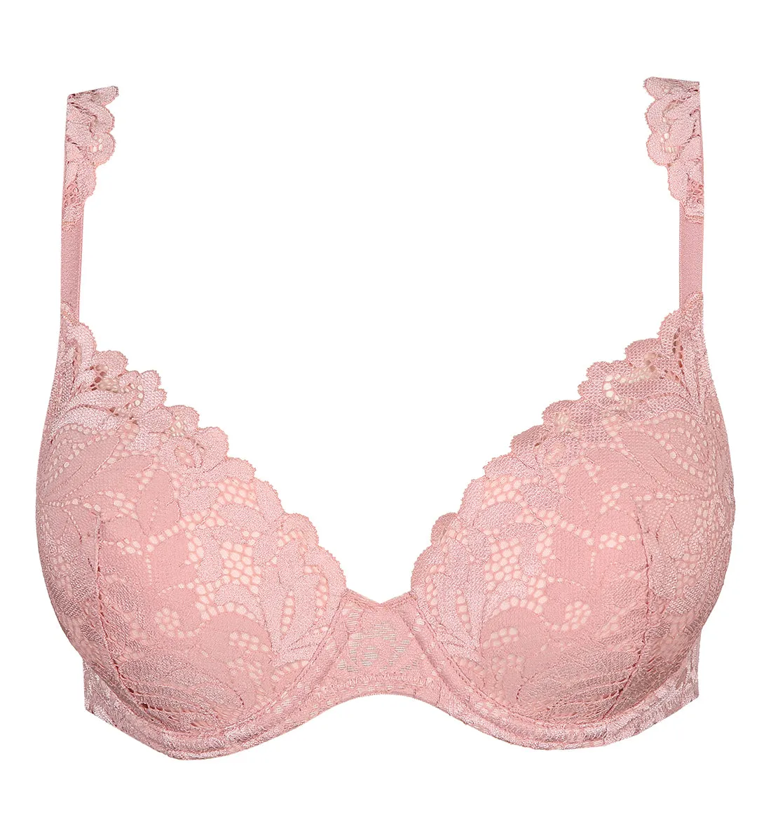 Marie Jo Elis Heart Shape Padded Underwire Bra (0102506) - Vintage Pink