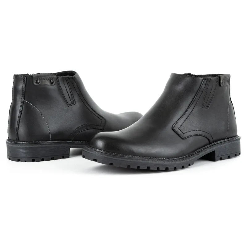 Mario Pala Snow boots 815 black grain