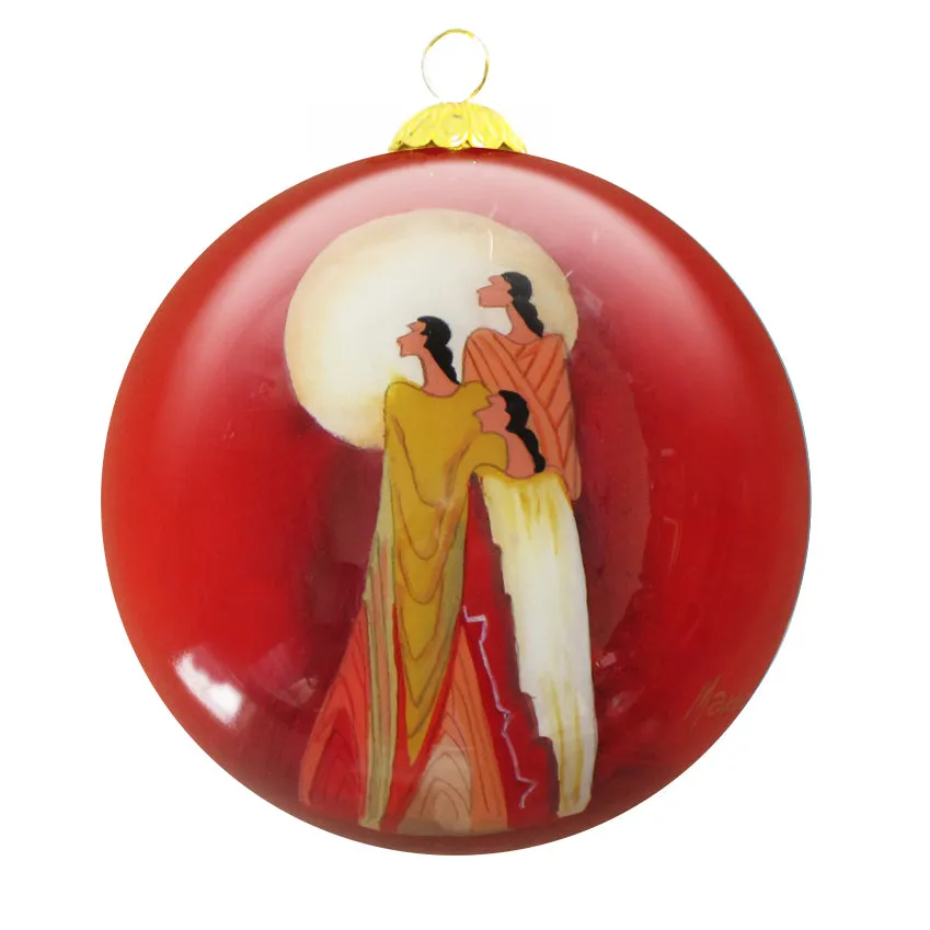 Maxine Noel Hope Glass Ornament