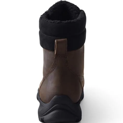 Men's Leather Insulated Snow Boots